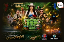 Fonte Boa está preparada para celebrar seus 135 anos 