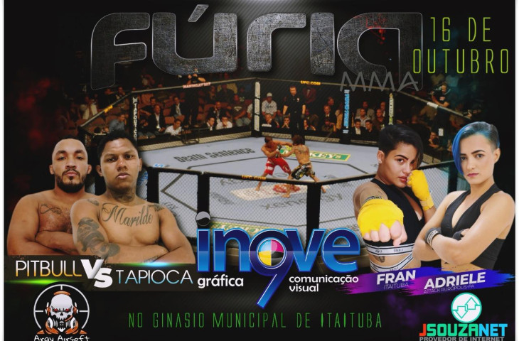 FURIA MMA É O EVENTO MAIS COMENTADO NO NORTE DO PAÍS