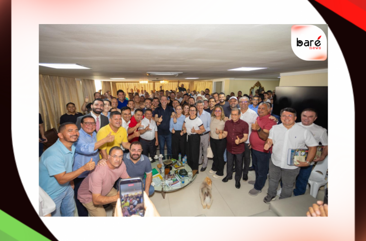 Omar Aziz recebe lideranças da capital e do interior do estado em apoio à pré-candidatura ao governo do Amazonas