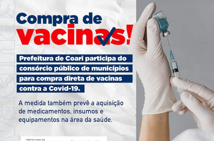 PREFEITURA DE COARI TEM INTERESSE EM COMPRAR VACINA CONTRA COVID-19 PREFEITURA DE COARI TEM INTERESSE EM COMPRAR VACINA CONTRA COVID-19