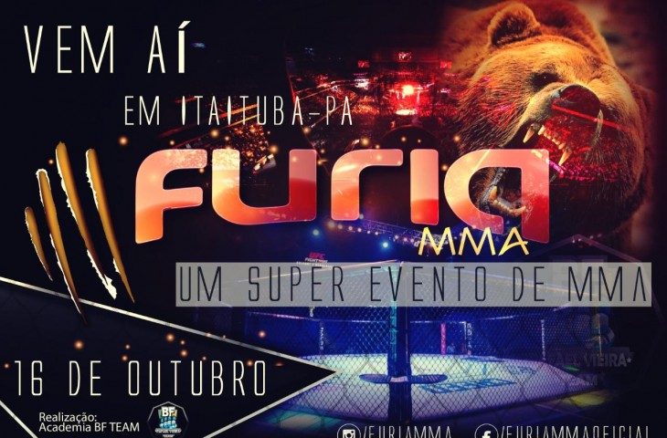 COM DIVULGAÇÃO DO CARD E DATA CONFIRMADA, FURIA MMA TEM TUDO PARA SER UM DOS MELHORES EVENTOS DO NORTE DO BRASIL COM DIVULGAÇÃO DO CARD E DATA CONFIRMADA, FURIA MMA TEM TUDO PARA SER UM DOS MELHORES EVENTOS DO NORTE DO BRASIL