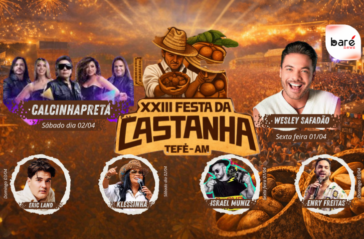 Tefé Vive o Orgulho da Amazônia: Festa da Castanha 2026 Promete Movimentar o Turismo, a Cultura e a Economia do Médio Solimões Tefé Vive o Orgulho da Amazônia: Festa da Castanha 2026 Promete Movimentar o Turismo, a Cultura e a Economia do Médio Solimões