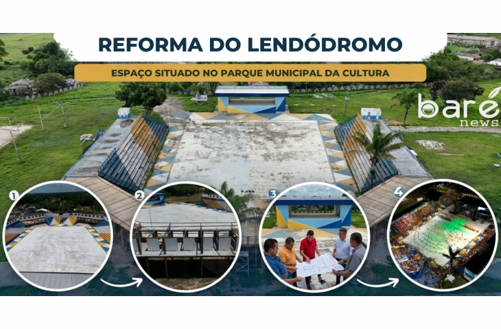 NOVO ARIPUANÃ REFORMA O LENDÓDROMO E PREPARA O PALCO PARA O MAIOR FESTIVAL DE LENDAS DO PLANETA NOVO ARIPUANÃ REFORMA O LENDÓDROMO E PREPARA O PALCO PARA O MAIOR FESTIVAL DE LENDAS DO PLANETA