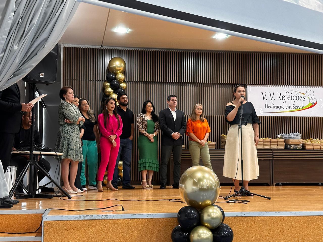 A Empresa V.V. Refeições realizou, no dia 6 de dezembro, o evento 